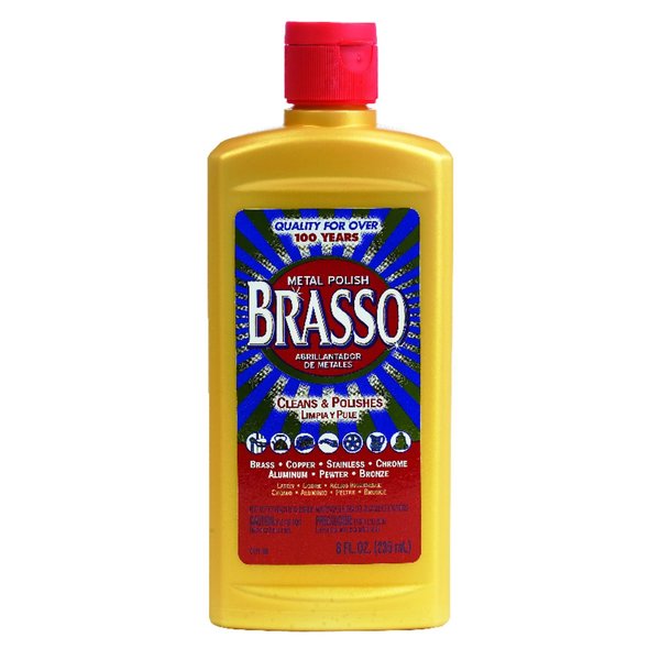 Brasso No Scent Metal Polish 8 oz Cream 2660089334